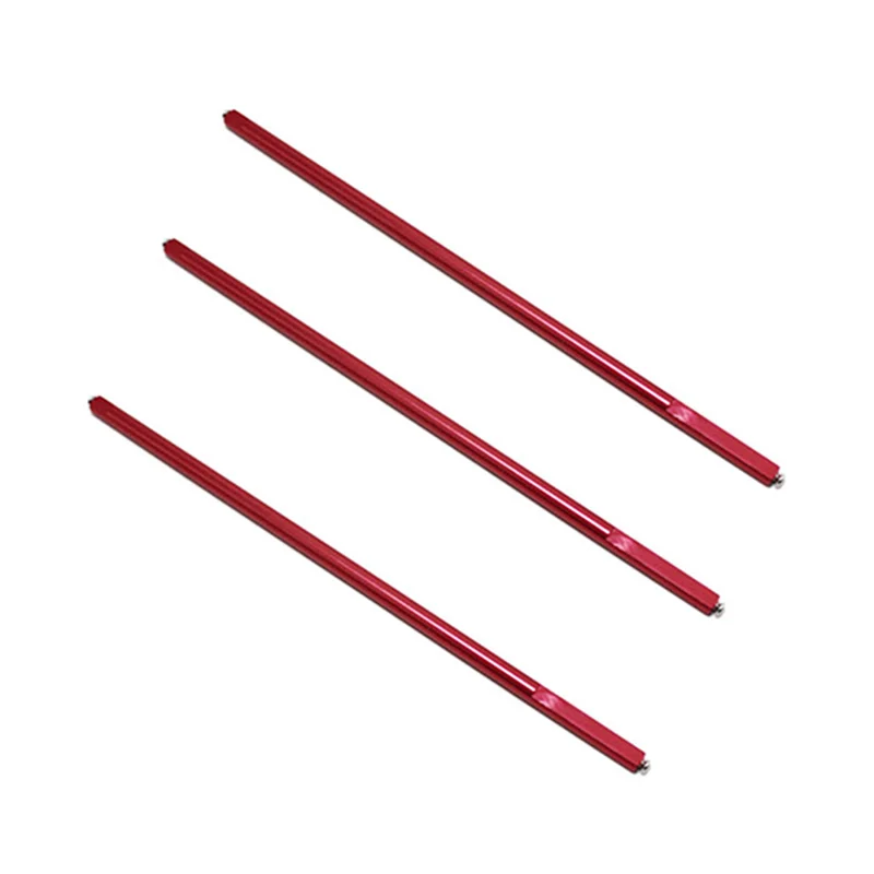 3X สําหรับ Wltoys 144001 1/14 RC รถอะไหล่ 144001-1293 Central Drive SHAFT,สีแดง