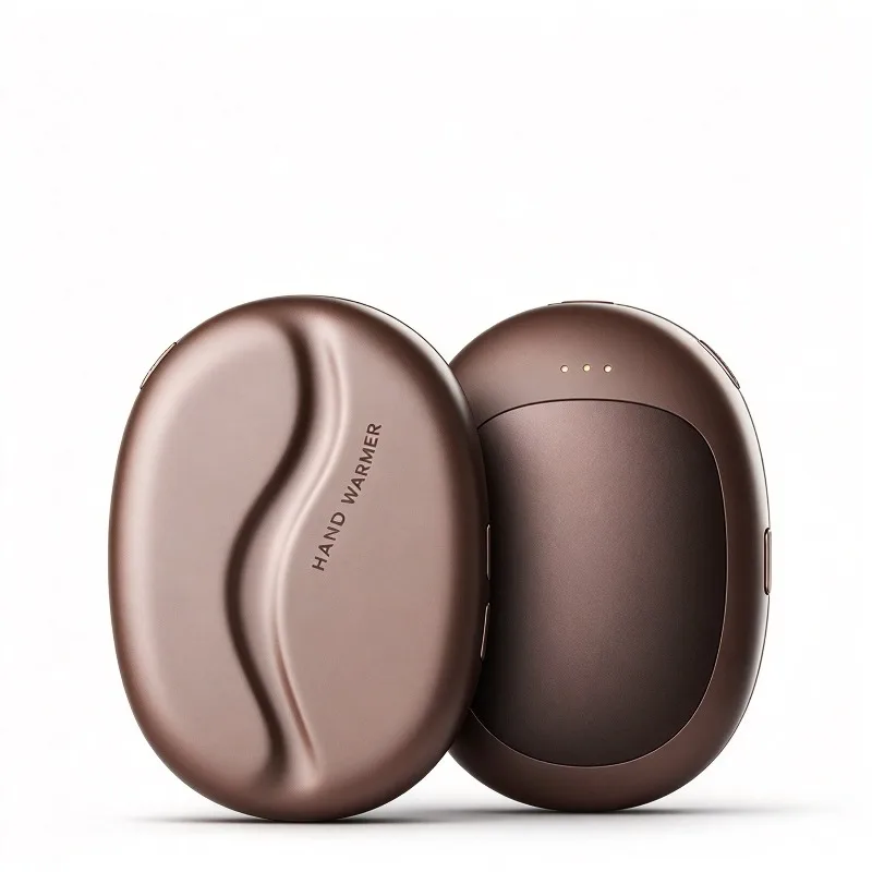 Coffee Bean Magnetic Hand Warmer, 2-in-1 Detachable Portable Heater, Winter Pocket Warm Pad, Gift for Girls