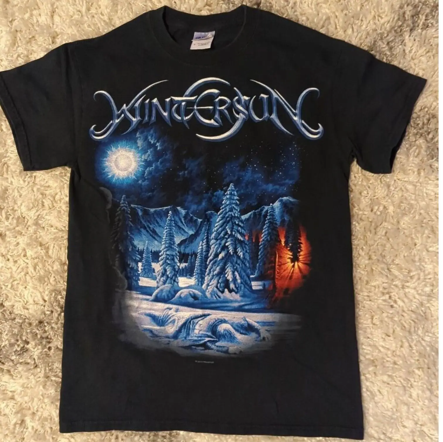 Wintersun Album Cover Wintersun Shirt Classic Black Unisex S-5XL