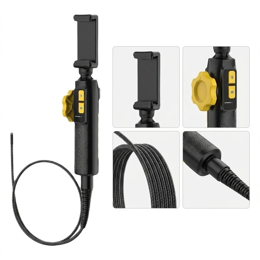 SVB302 Engine Cylinder Inspection Camera with Ultra-Slim Probe and Adjustable LED Fill Light for Dark Cavities