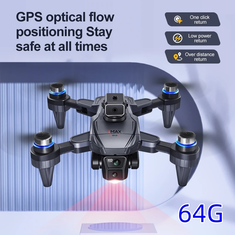 2025 New K812 MAX Drones With Screen 8K HD Aerial Photography GPS 5G Wifi Dual Camera Foldable Quadcopter RC
