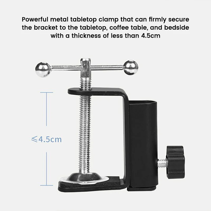 Live Camera Magic Arm DSLR Table Stand Phone Holder Stand Camera Bracket For Smartphone Tablet Webcam Led Ring Light Studio Kit