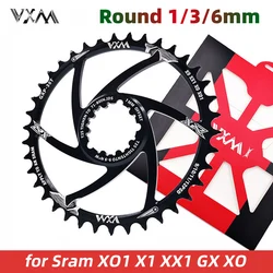 VXM Chainring Narrow Wide MTB Chainwheel 30T 32T 34T 36T 38T 40T For SRAM Gxp XX1 X9 XO X01 gx11 Eagle NX 1mm 3mm 6mm Crankset
