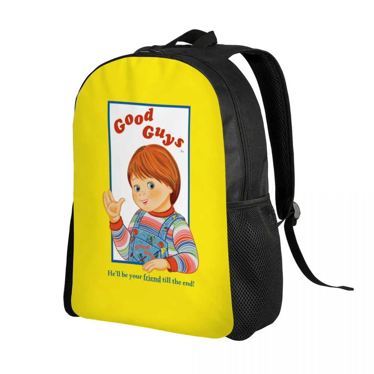 Good Guys Chucky Backpacks for Women Men Water Resistant School College Child's Play Doll Bag Printing Bookbags