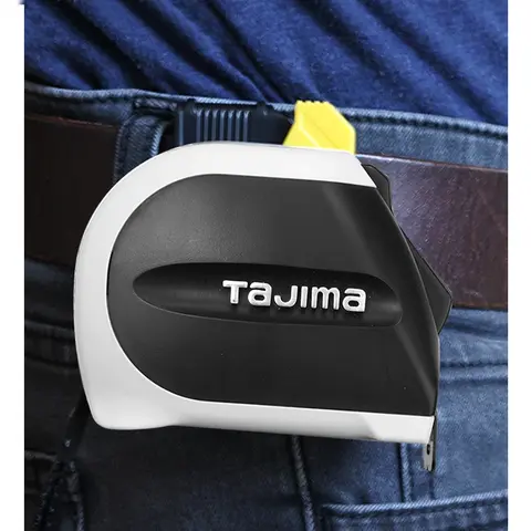TAJIMA Självlåsande Måttband 5,5M 25mm Metrisk Högprecisionslinjal Mätverktyg 1001-1649/1899/1900 8 best sales meter tajima - №2