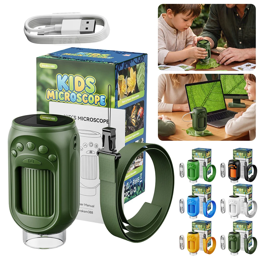 Kids Outdoor Microscope - 1000x ручной цифровой микроскоп для детей