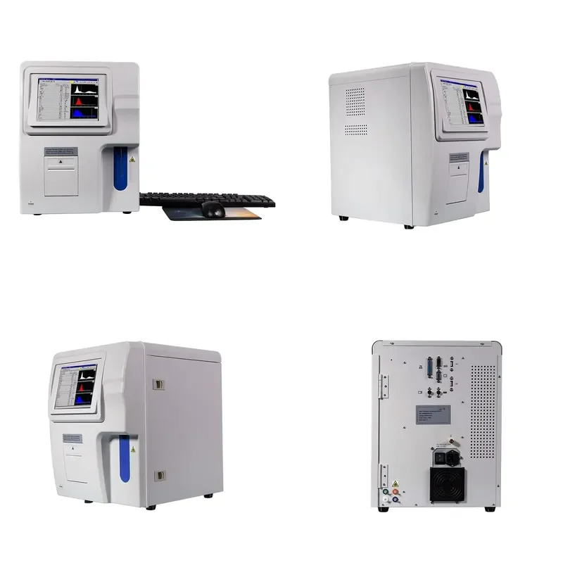 Portable Fully Automated Three Part Blood Analyzer for Human Laboratory Equipment