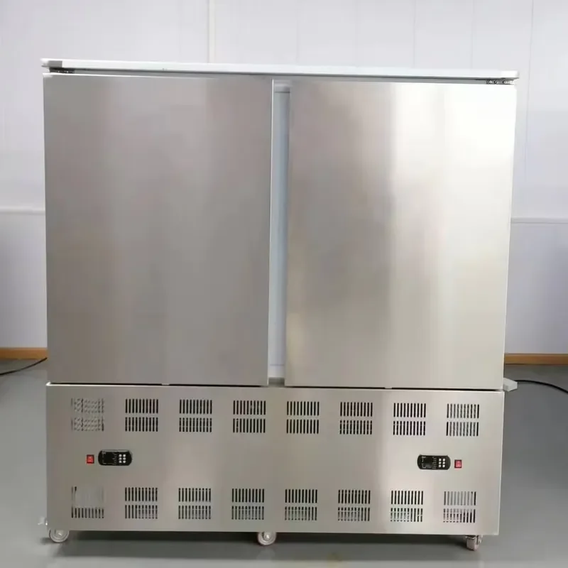 Household Commercial Electric Freezer Low Temperature Quick Freezing Cabinet for Seafood Raw Materials Minus 45 Degrees Deep