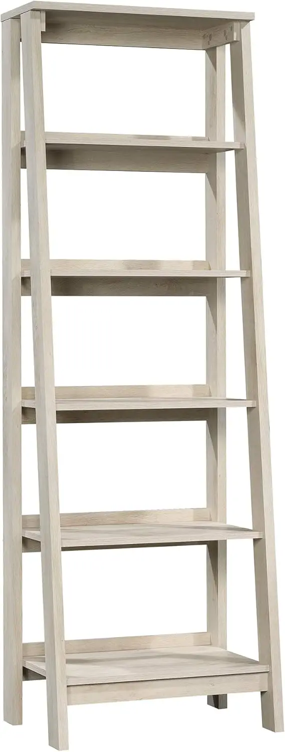 

Sauder Trestle 5 Bookcase/Book Shelf, L: 23.54" x W: 16.61" x H: 71.14", Chalked Chestnut finish