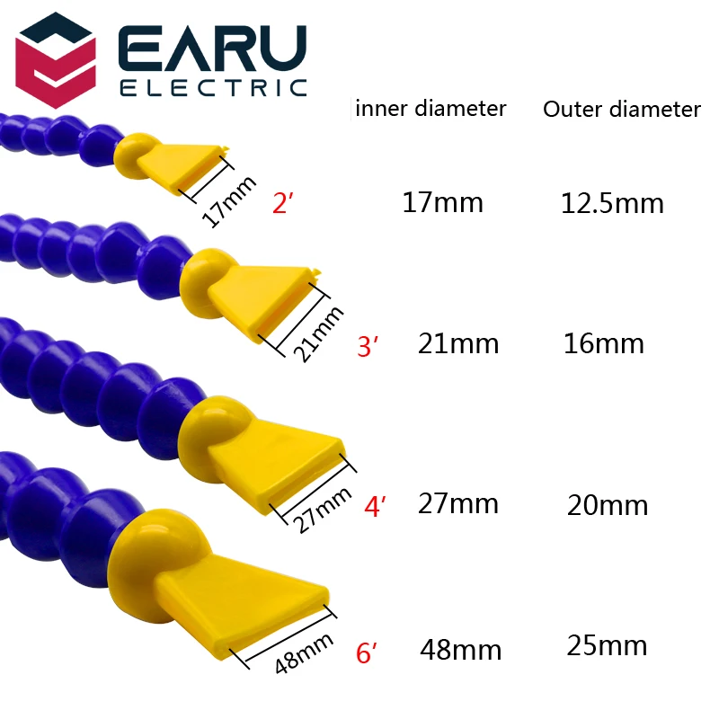 أنبوب هوائي 1/4 "3/8" 1/2 "BPS ذكر الموضوع البلاستيك مرنة المياه النفط خرطوم مبرد الأنابيب ل مخرطة ماكينة بتحكم رقمي بالكمبيوتر
