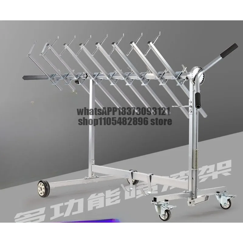 Painting booth Multifunctional rotating paint rack, car bumper paint bracket
