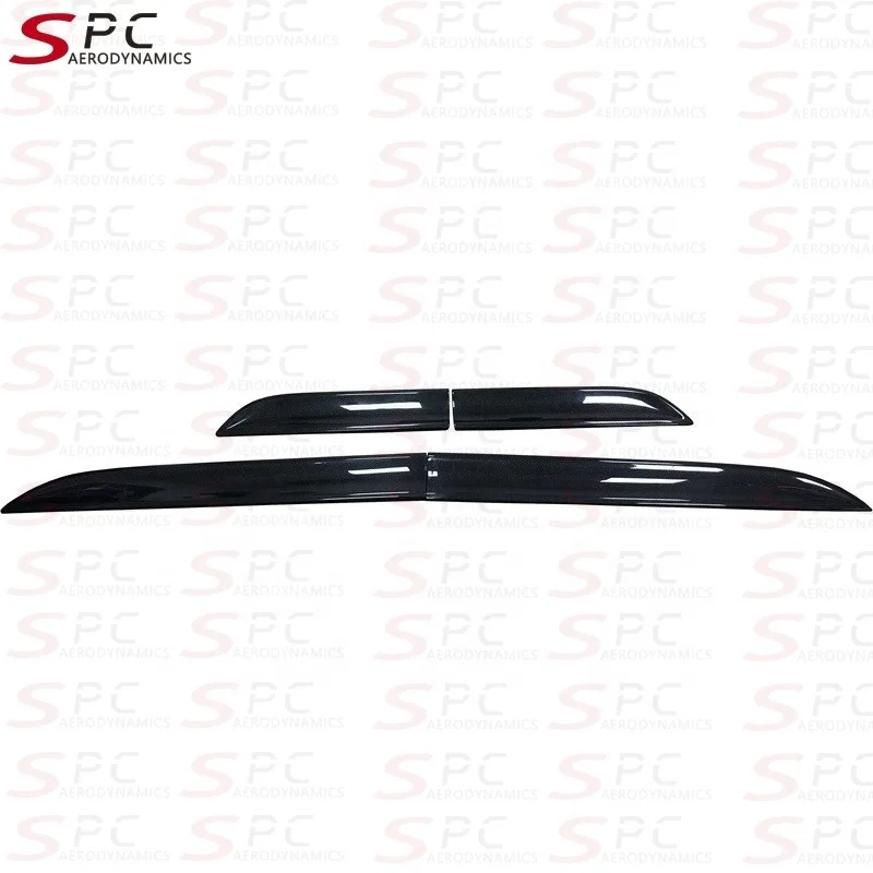 SPC Carbon Fiber Door Trim Parts For Porsche Macan Macan S Door Decorative Trim For Porsche Macan 2014-2017 Spoiler Body Kit