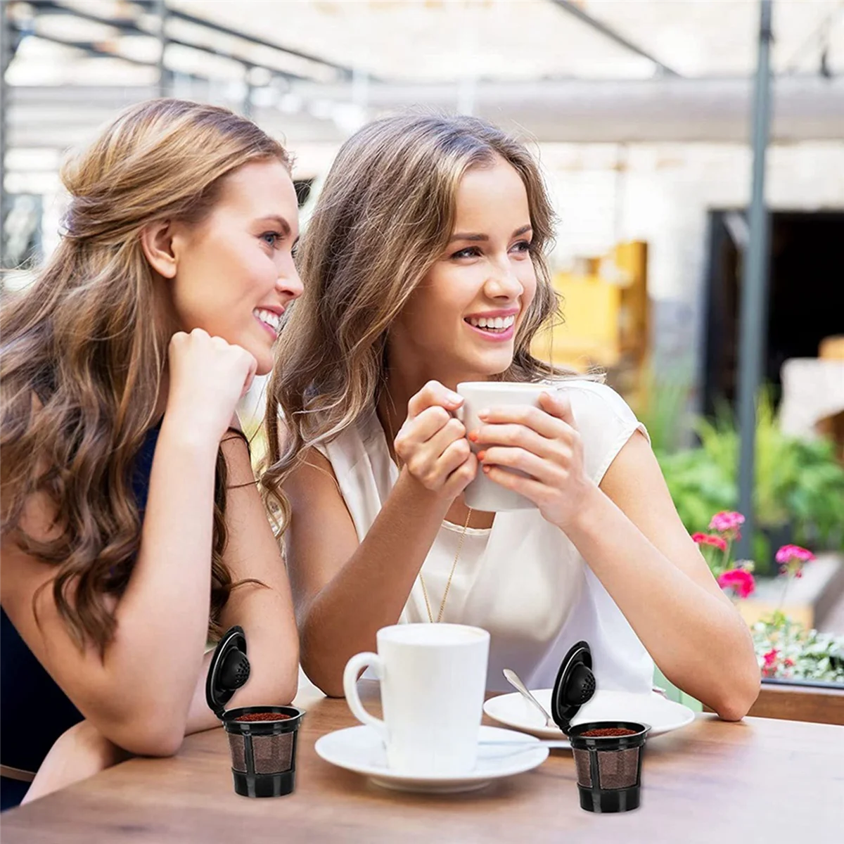 Filtros de café recargables universales para k-supreme y k-supreme Plus, reutilizables para Keurig 1,0 y 2,0