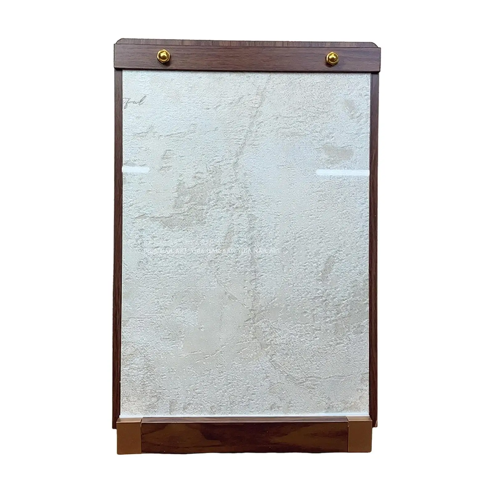 Nail Art Display Board with Stable Bottom Support for Countertop Use in Nail Salons and Studios