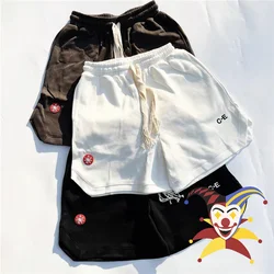 Cavempt Shorts CAV EMPT C.E Drawstring Shorts Men Women 1:1 High Quality Pockets Terry Solid Breeches