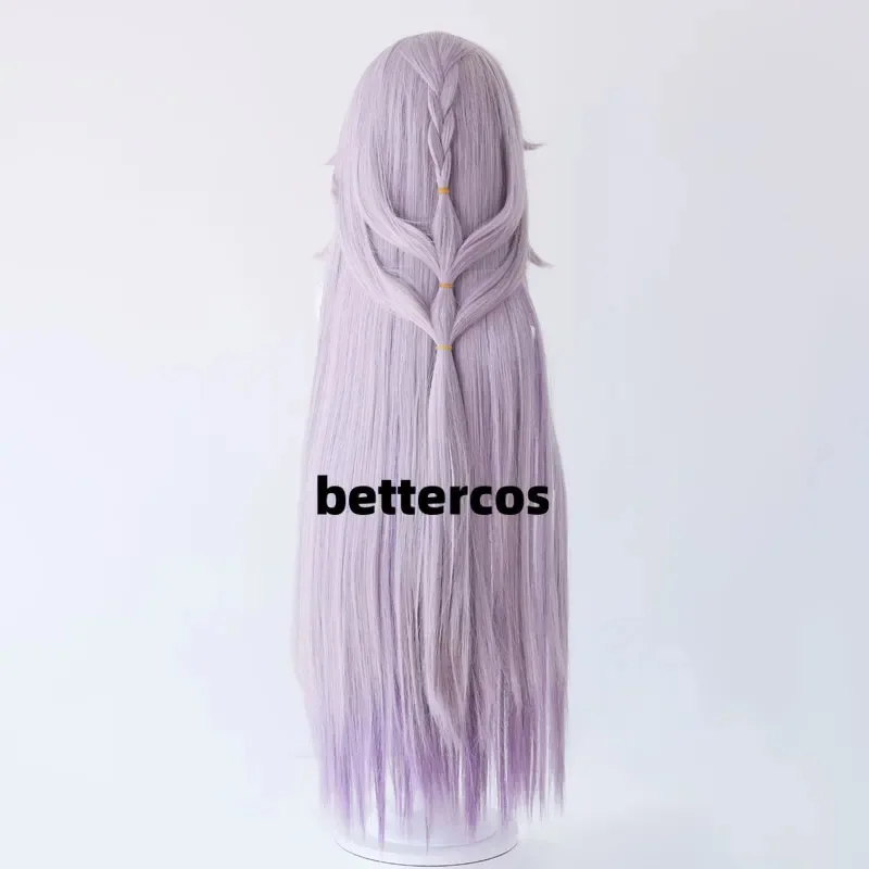 Nueva peluca de Cosplay Herta Honkai Star Rail Herta, peluca de pelo largo para mujer, peluca de juego de rol de Halloween con gorro de peluca gratis