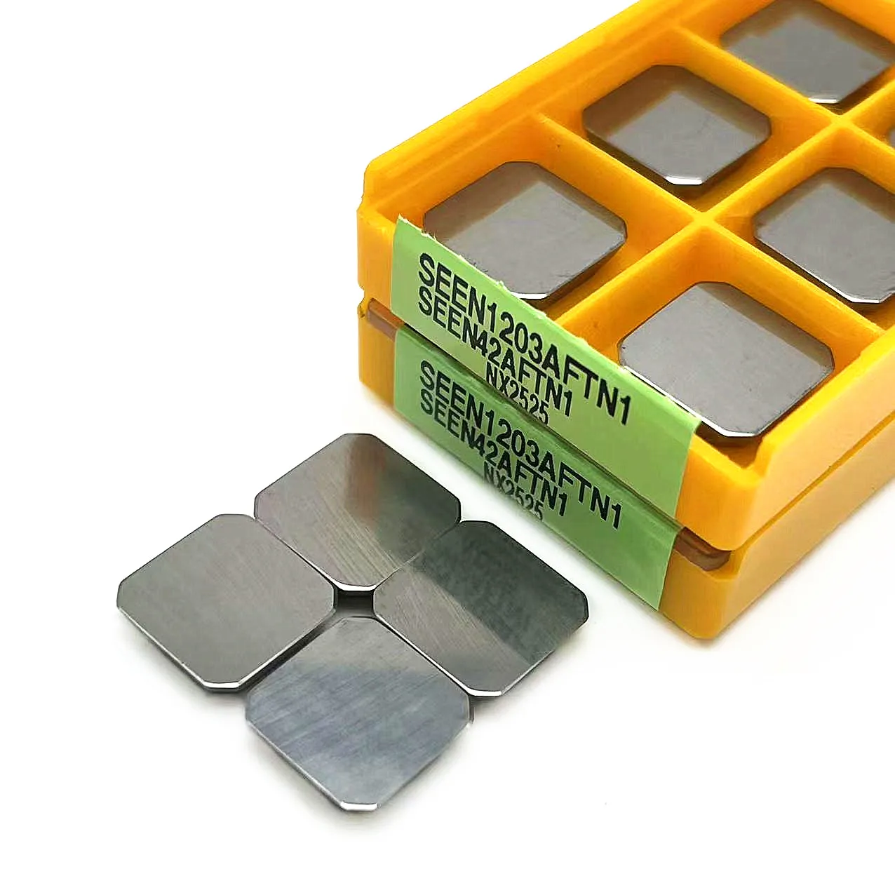 10pcs SEEN1203 NX2525 100% Original Blade Carbide Insert Cutter Tool Milling Cutter CNC Lathe Tools External Turning SEEN1203