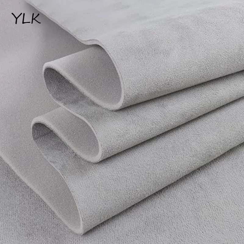 

Car Suede Fabric Foam Backed Roof Headliner Cloth for Auto Cars RV Upholstery Interior Trim Renovation Sky Fabrics Material DIY
