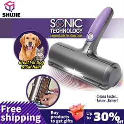 Pet Hair Remover Roller Remover Cleaning Brush Fur Remover Dog Cat Animals Hair Brush Car Clothing Couch Sofa Carpets Combs