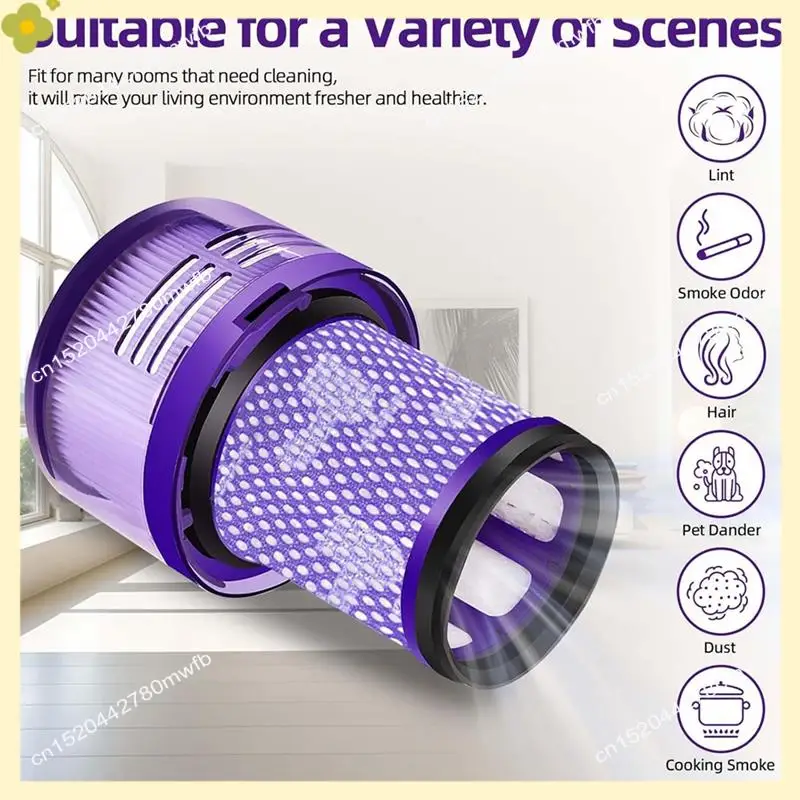 

LDHL Vacuum Filters For Dyson V12 Detect Slim,V12 Cordless Vacuum Filter Replacement Parts