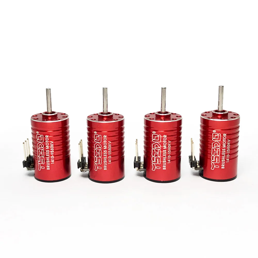 YSIDO Mini 1410 V2 2580KV 3580KV 5580KV 9580KV 1525 Brushless Motor 20A ESC for Kyosho Mr03 Pro Atomic DRZ 1/24 1/28 RC Car