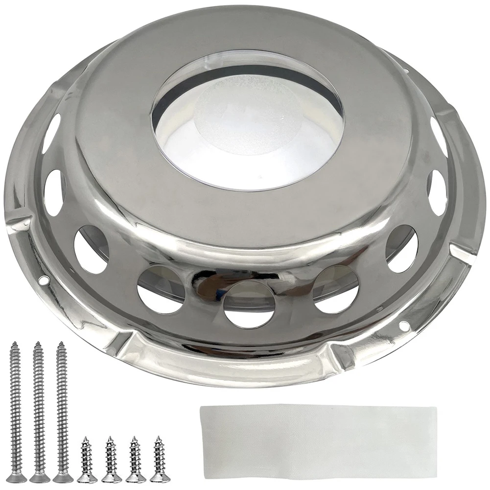 

For Boats For Caravans Boat Ventilation Marine Round Vent Camping Accessories Easy Installation For RVs And Caravans