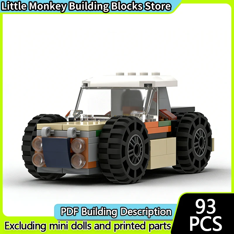 

Speed Racing Car Model MOC Building Bricks Classic Pickup Truck Modular Technology Children Holiday Gifts Assemble Toys Suit