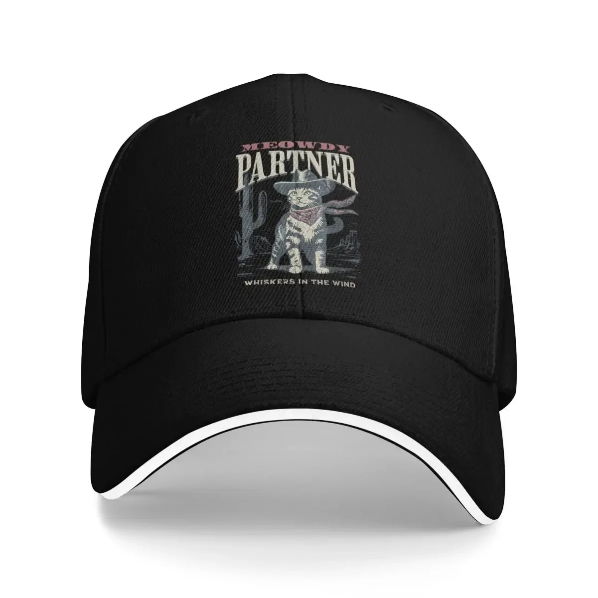 

Funny Cowboy Cat Lightweight Cap Female Cap For Women Summer 2025