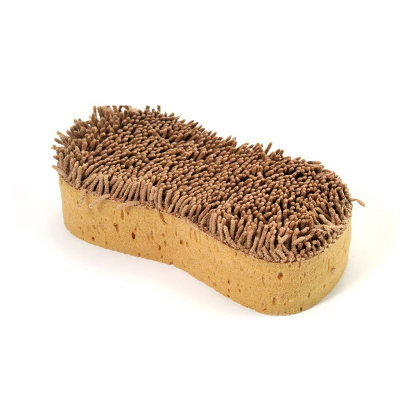 

23×10×6cm Car Wash Sponge Block Car Motorcycle Cleaning Supplies Extra Large Size Soft Polyester Sponge Brush Car Cleaning Tool