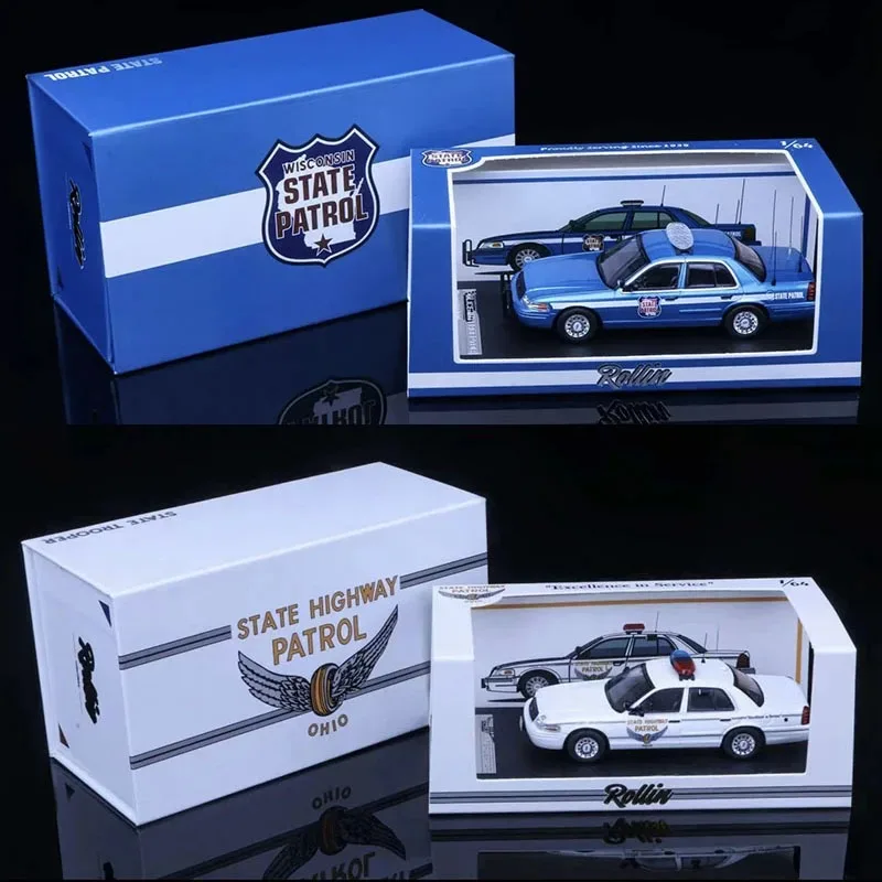 Rollin 1:64 Victoria CV Alloy Simulation Car Model Classics Adult Souvenir Gift Static Display