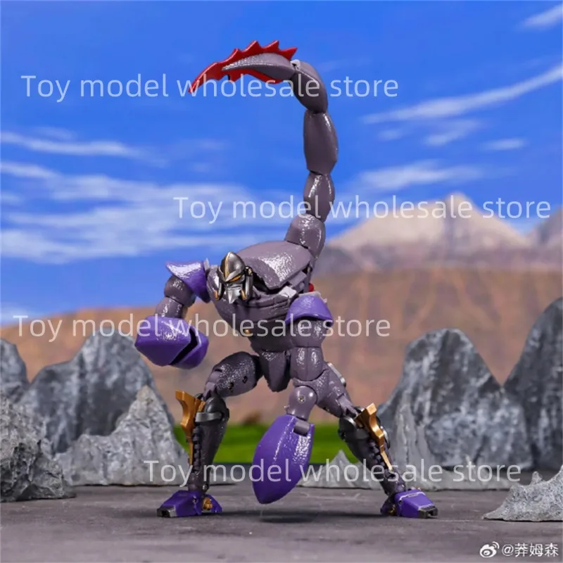 [متوفر الآن] مع شخصية روبوت تحويل الرأس الجديد T0YS BW RT-D01 RTD01 Scorponok Lord Venatagon Beast Wars