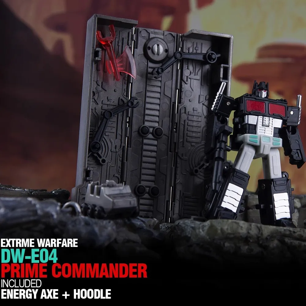 Véritable Dr. Wu'S petite échelle Dw-E04b noir Qingtian Op Dw-E04p violet Qingtian Op avec hache d'énergie de chariot en Stock