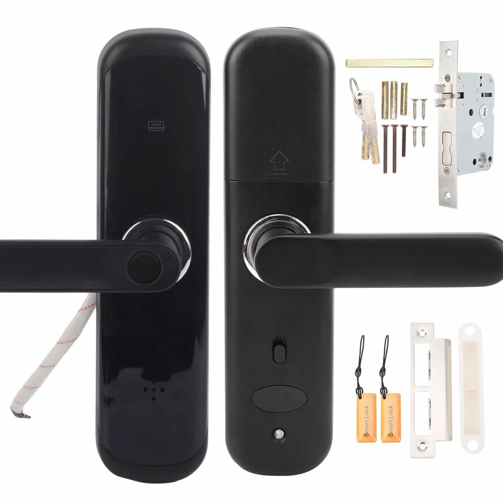 Keyless Entry Door Lock Smart Door Lock Security Fingerprint for TUYA APP Remote Control Electronic Coded for Home Hotel