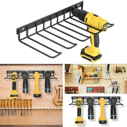 Hand power tool organizer rack wall mounted workshop garage mobile tool rack heavy duty power drill tool holder