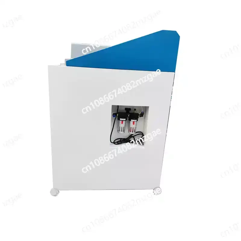 Pneumatic Sole Attachment Press with Automatic Cover, Single Head Shoe Making Machine for Footwear Production and Repair