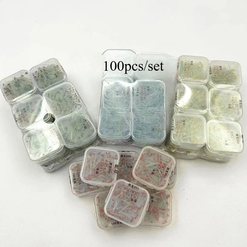 

100PCS Dental Quartz Fiber Restoration Material Oral Reinforcement Fixation Root Canal Filling Dental Materials Consumables Oral