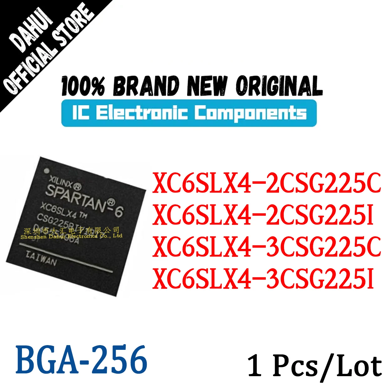 

XC6SLX4-2CSG225C XC6SLX4-2CSG225I XC6SLX4-3CSG225C XC6SLX4-3CSG225I XC6SLX4 BGA-225 Programmable logic chip ic new original