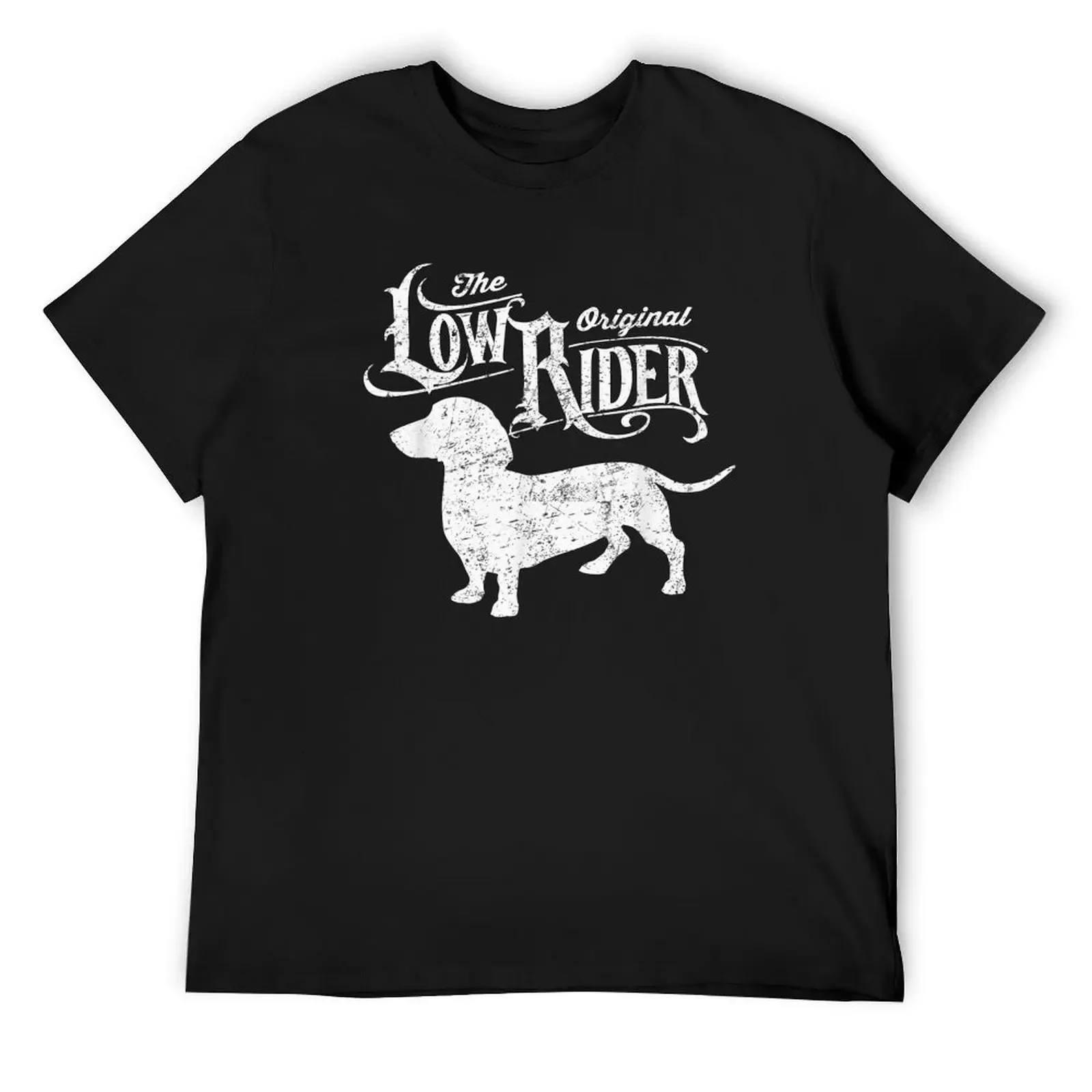 

The Original Low Rider Dachshund Dog Funny Dachshund T-Shirt tops men tshirt