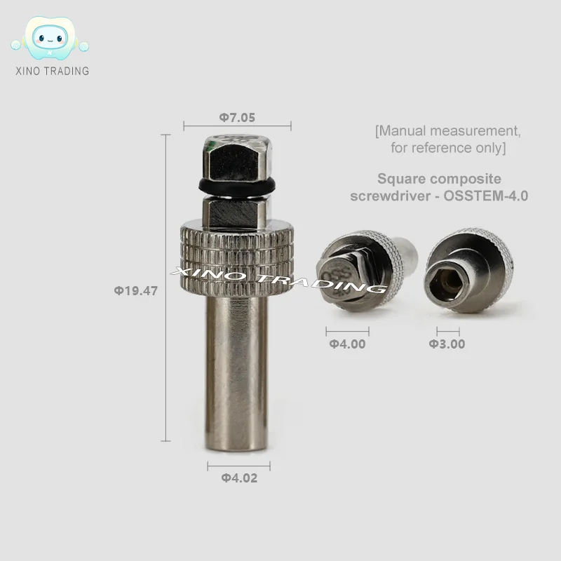 OSSTEM Dentium Dental Implant Screwdriver Nobel Compound Straight Ratchet Abutment Compound Driver Screw Torque Wrench Locator