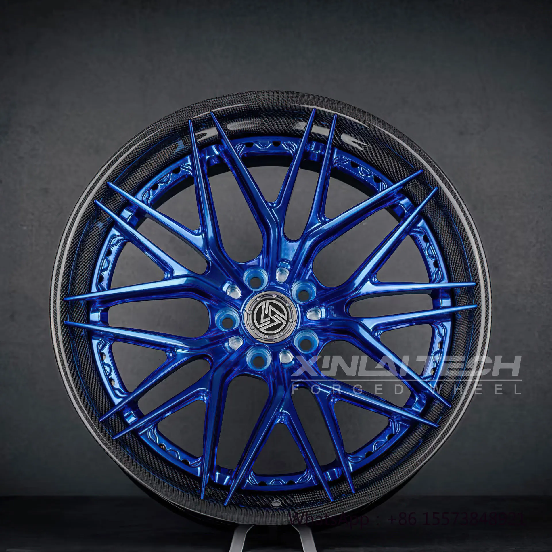

High Performance Carbon Fiber Lip Forged Wheels Custom 18 19 20 21 22 Inch Deep Dish Alloy Wheels
