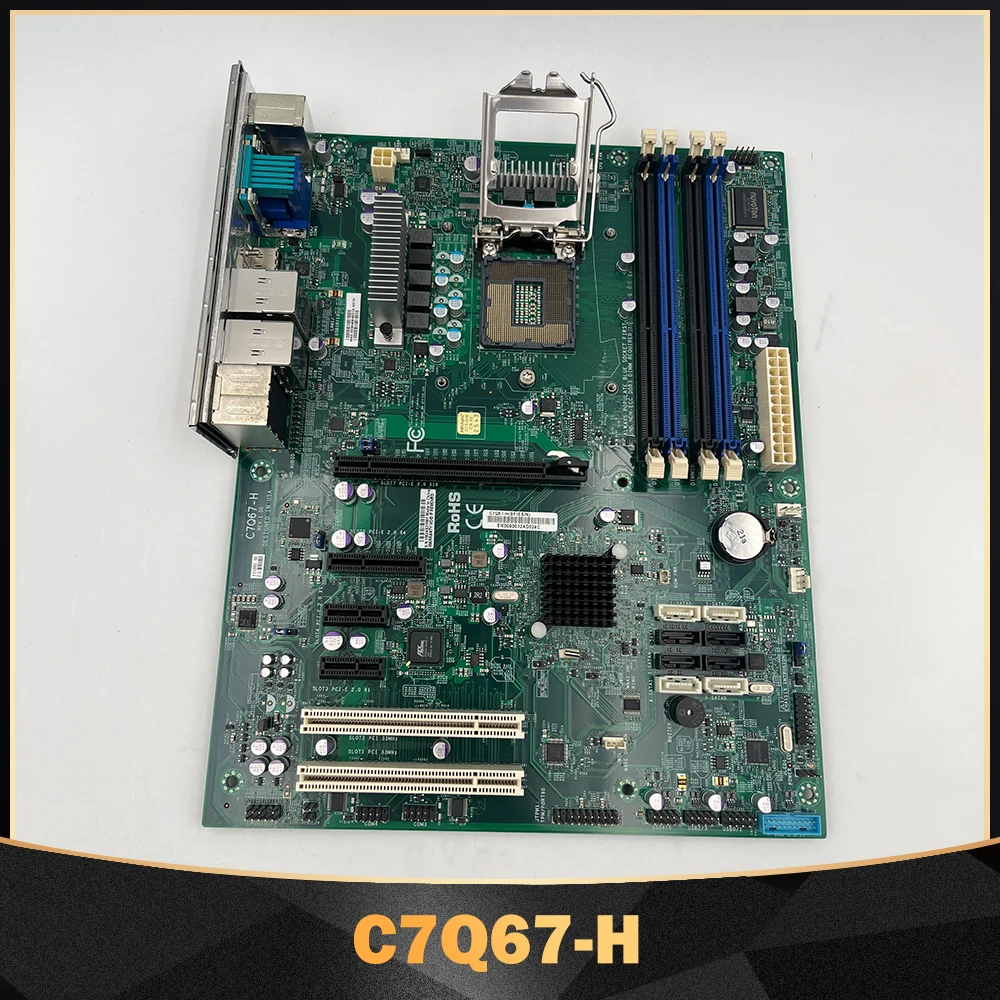 

For Supermicro C7Q67-H Embedded Desktop Motherboard 2nd Generation Core i3 i5 i7 Series LGA1155 DDR3-1333MHz