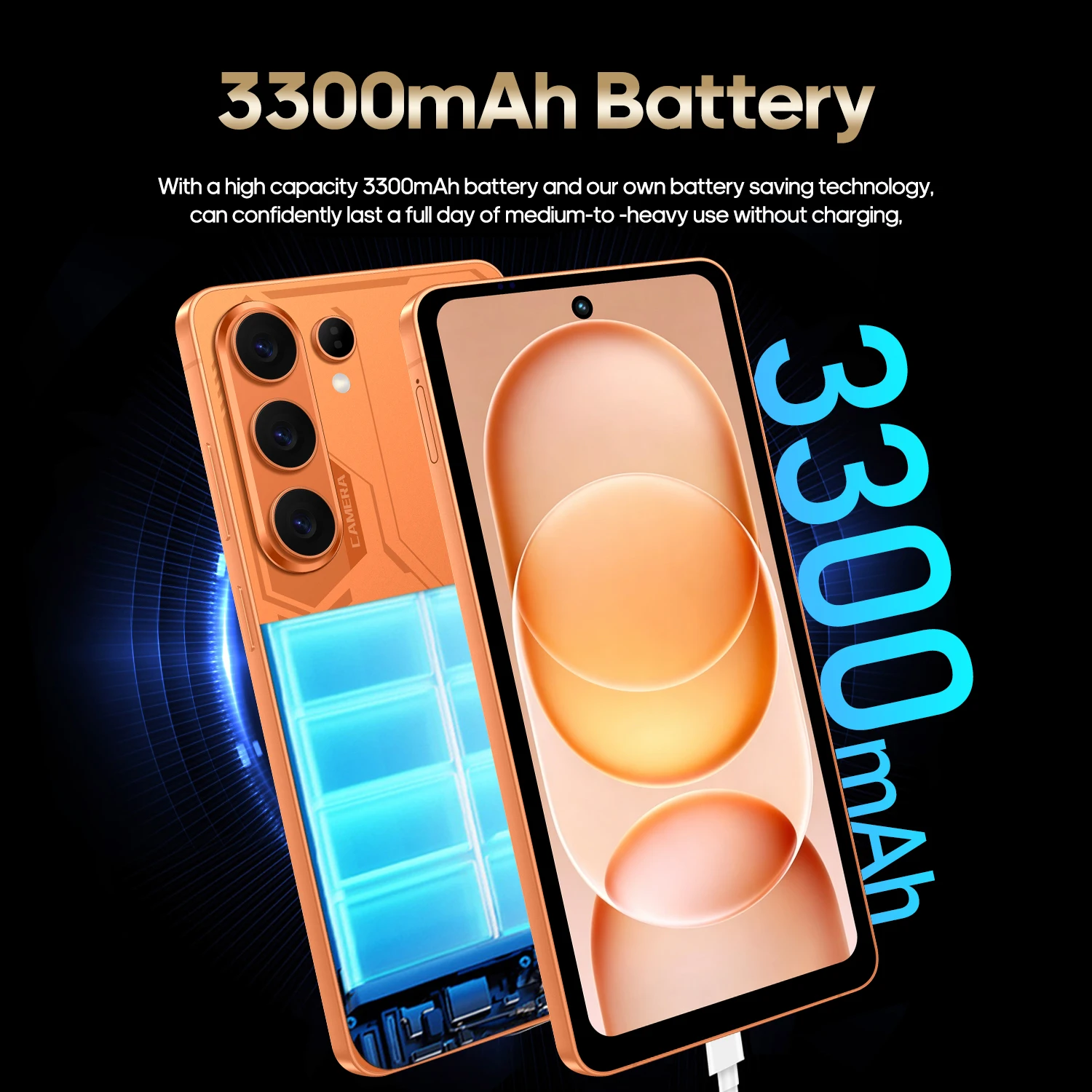 FUFFI S25 Pro Smartphone Android 12GB RAM 512GB ROM 6.6 Inch Cellphone 720x1612HD 5+16MP 3300mAh Battery 4G Network Mobile Phone