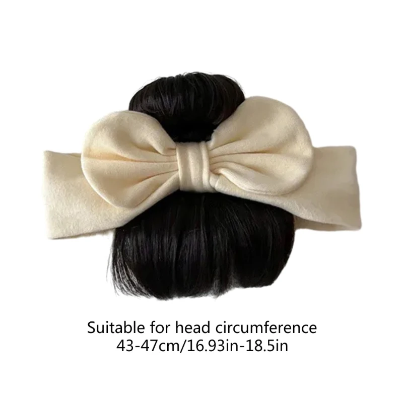 Infants Bowknot Wigs Headwear Lovely Toddlers Hair Accessories for Newborns