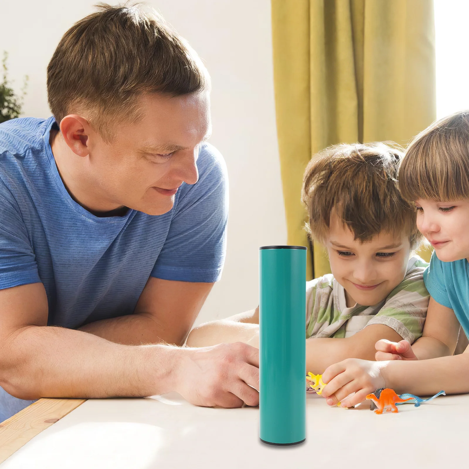 

Stainless Steel Green Sand Cylinder Percussion Instrument Clear Sound Preschool Music Education Dance Handheld Rhythm