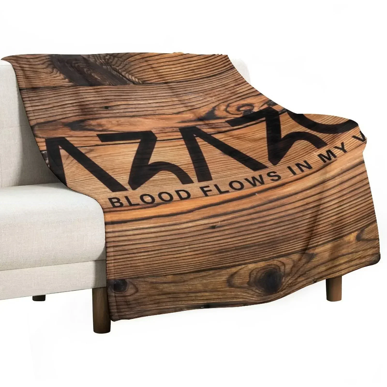 Wahzhazhe - Osage Blood Flows In My Veins Throw Blanket christmas decoration Travel Personalized Gift Blankets