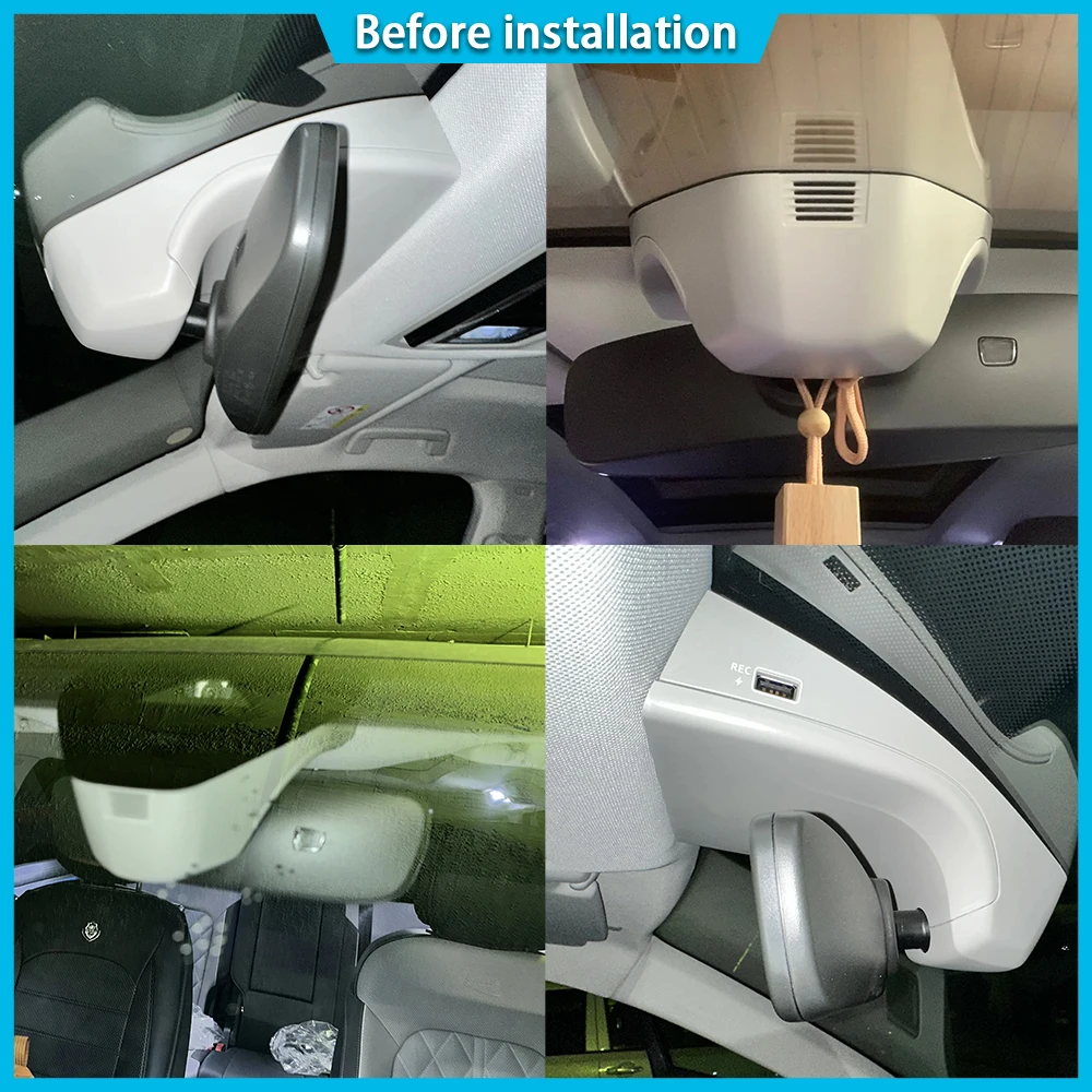 for Volkswagen VW Tavendor 2022 2023 2024 2025 4K DVR Dash Cam Car Camera 2160P Lens 24h Monitor Video Recorder Recording