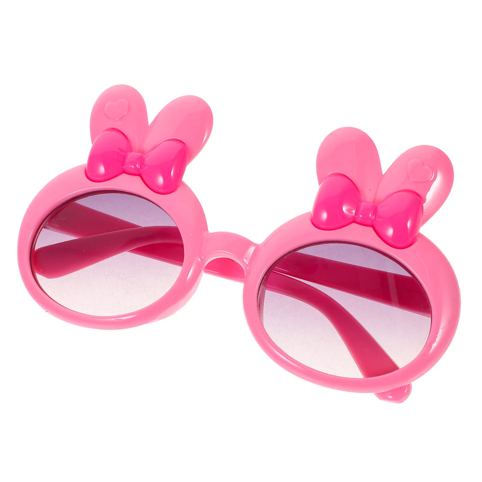 

4 Pcs Children's Sunglasses Adorable Design Frame Grey Lens Beach Party Favors Kids Eyewear Outdoor Activities