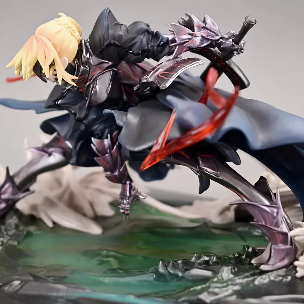 

Фигурка FATE Black Saber [S+ Premium Version] 15 см, GK, аниме-серия, модная коллекционная модель, статуэтка, настольное украшение, периферийный аксессуар для мужчин