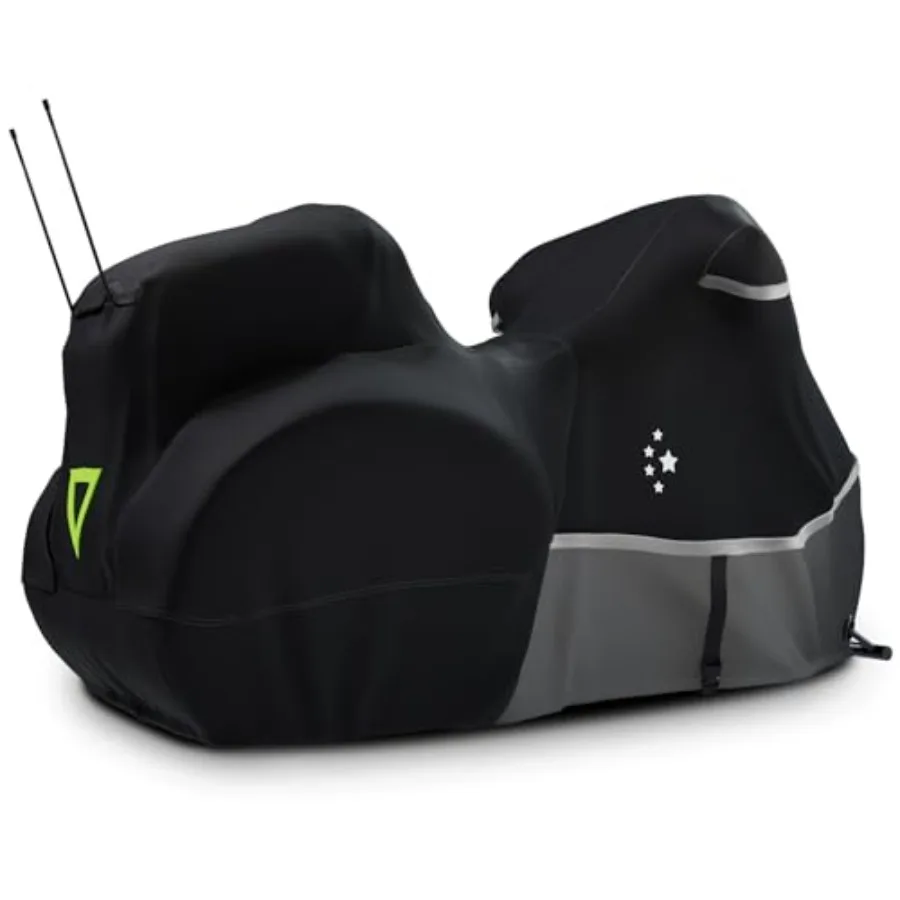 

Motorcycle Cover with Side+Top Box Heavy Duty 420D Waterproof for Touring Models Harley Davidson Ultra Limited Road Glide Limit