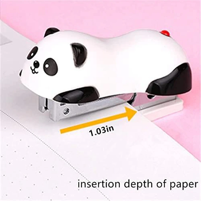 4 Pcs Stapler Stapler For 12 Sheet Capacity, Stapler With 4000PCS No.10 Staple & Built-In Staple Remover